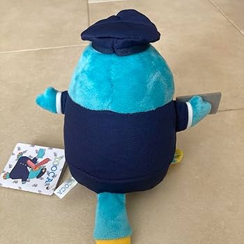 ICOCA　ぬいぐるみ トレインボックス / カモノハシのイコちゃん 駅員さんぬいぐるみ